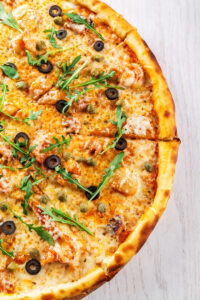 Chilli Garlic Chicken Pizza Recipe